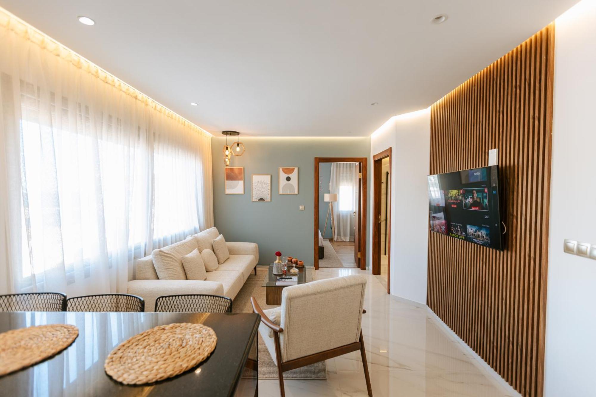 Marina View Residence Luxurious Studio Retreat With Stunning Ocean Views 1 Double Bedroom, 1 Convertible Couch Танжер Экстерьер фото